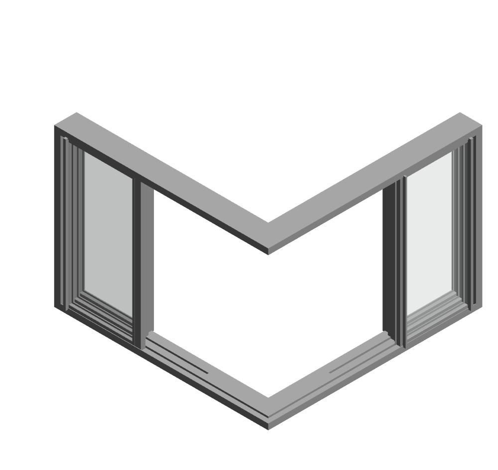 Free Sliding Doors Revit Download – Cero III-OXX Corner XXO – BIMsmith ...